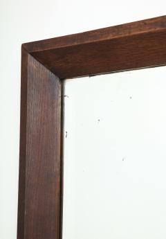 Large Oak Mirror with Original Bevelled Glass France c 1930 - 1920131