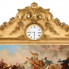 Large Orientalist musical picture clock after Krafft - 3961312