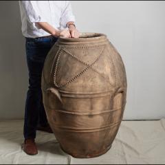 Large Outdoor Italian Terra Cotta Urn or Jar Dated 1864 - 2036074