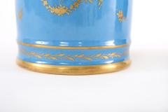 Large Pair 19th Century Sevres Style Porcelain Covered Jars - 1944087