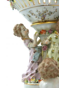 Large Pair German Porcelain Decorative Pieces - 2715068