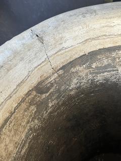 Large Pair Neoclassical Style Cast Stone Planters with Undertrays - 4528021