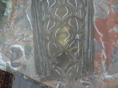 Large Pair Of Art Deco Style Murano Glass Sconces - 3649433