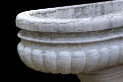 Large Pair of Antique Carved Istria Stone Vases - 3126004