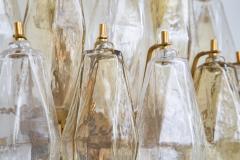 Large Pair of Italian Poliedri Glass Sconces - 4688102