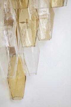 Large Pair of Italian Poliedri Glass Sconces - 4688116