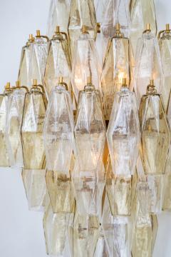 Large Pair of Italian Poliedri Glass Sconces - 4688155