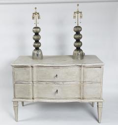 Large Pair of Scandinavian Baroque Style Painted Chests - 1474689