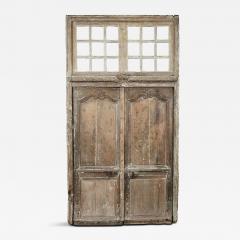 Large Pair of Transomed Louis XV Doors - 4306155
