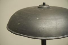 Large Patinated Bauhaus Style Table Lamp 1940s - 4468153