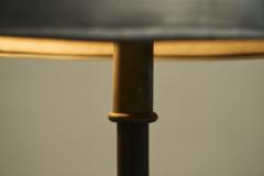 Large Patinated Bauhaus Style Table Lamp 1940s - 4468158