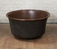 Large Patinated Copper Log Bin - 2621373