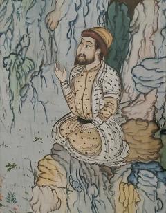 Large Persian Illustration from a Book circa 1900 - 2806765