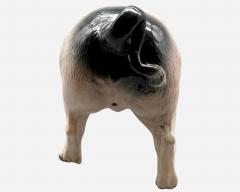 Large Pig In Ceramic Normandy France Circa 1930 - 4433359