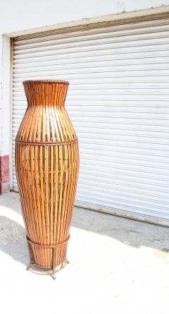 Large Pineapple Shaped Basket on Stand - 4157753