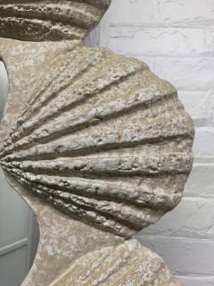 Large Plaster Shell Form Mirror - 1467955