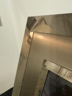 Large Polished Nickel Tabletop Frame Italy 1970s - 4230171