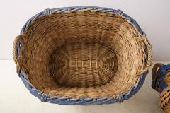 Large Pommery Champagne Grape Harvest Baskets Reims France c 1920 30 - 1995347