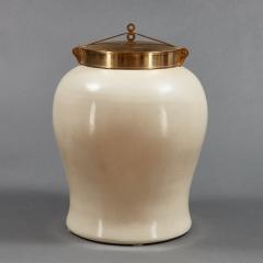 Large Porcelain Temple Jar 20th Century - 4471343