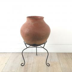 Large Pottery Jar on Later Custom Stand Mexico circa 1930 - 4208851