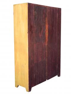 Large Primitive Wood Cabinet - 2692069