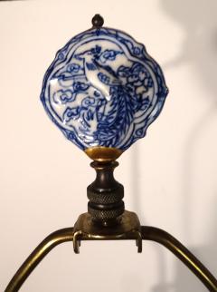 Large Qing Dynasty Vase Electrified as a Table Lamp Mid 19th Century - 3322127