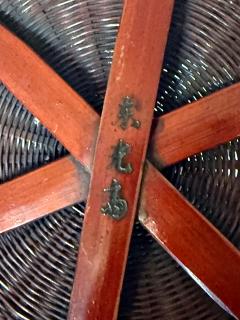 Large Rare Japanese Bamboo Flower Basket Hahakago by Tokosai - 4476787