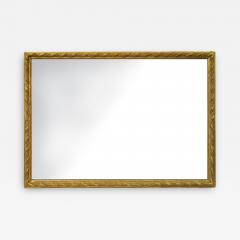 Large Rectangular Shape Continental Giltwood Frame Wall Mirror - 3333720