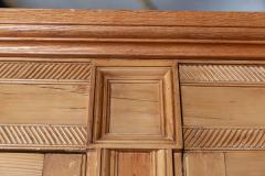 Large Regency English Estate Made Pine Housekeepers Cupboard - 2888482