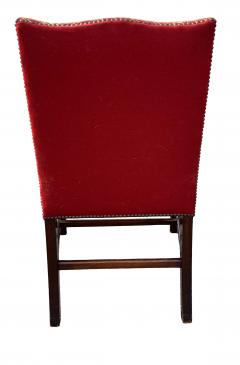 Large Regency Style Mahogany Three Pedestal Dining Table And Twelve Chairs - 4789087