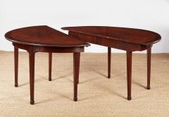 Large Rosewood Banded Mahogany Dining Table - 4218747