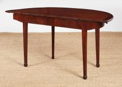 Large Rosewood Banded Mahogany Dining Table - 4218755