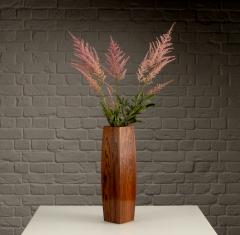 Large Rosewood Vase Denmark 1960s - 3718833
