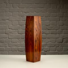 Large Rosewood Vase Denmark 1960s - 3718837