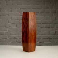 Large Rosewood Vase Denmark 1960s - 3718838