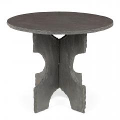 Large Round Slate Table - 4387142