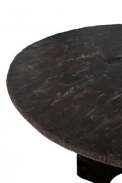 Large Round Vintage Slate Table - 1499969