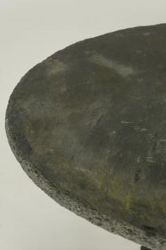 Large Round Vintage Slate Table - 2058140
