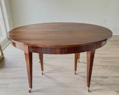 Large Scale 19th Century French Restauration Walnut Extension Dining Table - 4513002