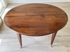 Large Scale 19th Century French Restauration Walnut Extension Dining Table - 4513003
