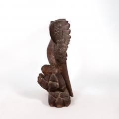 Large Scale Carved Oak Eagle Spain Circa 1900 - 4723407