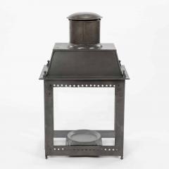 Large Scale Pair of French Tole Lanterns - 4336611