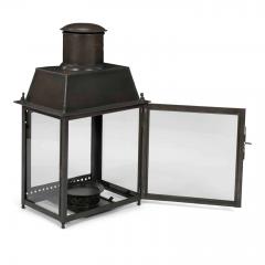 Large Scale Pair of French Tole Lanterns - 4336612