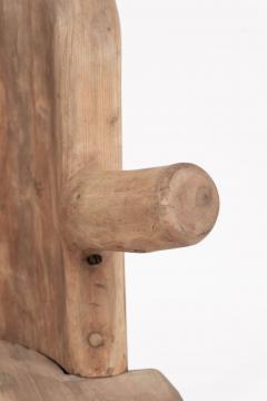 Large Scale Swedish Pine Dugout Log Armchair Kubbestol  - 4471803