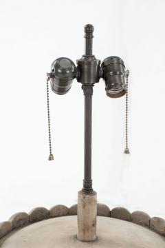 Large Scale Vintage Hand made Wooden Lamps - 2993433