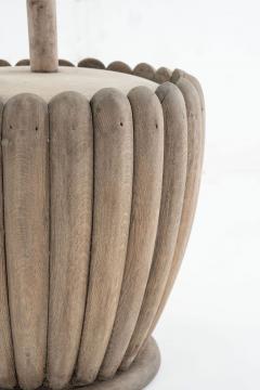 Large Scale Vintage Hand made Wooden Lamps - 2993437