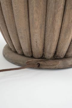 Large Scale Vintage Hand made Wooden Lamps - 2993443