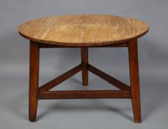 Large Scrubbed Pine and Oak Cricket Table - 742291