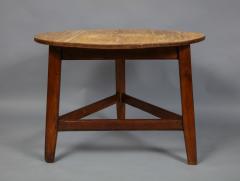 Large Scrubbed Pine and Oak Cricket Table - 742296