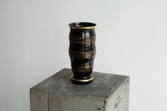 Large Sculptural Vase in Art Glass Belgium 1940s - 4394832